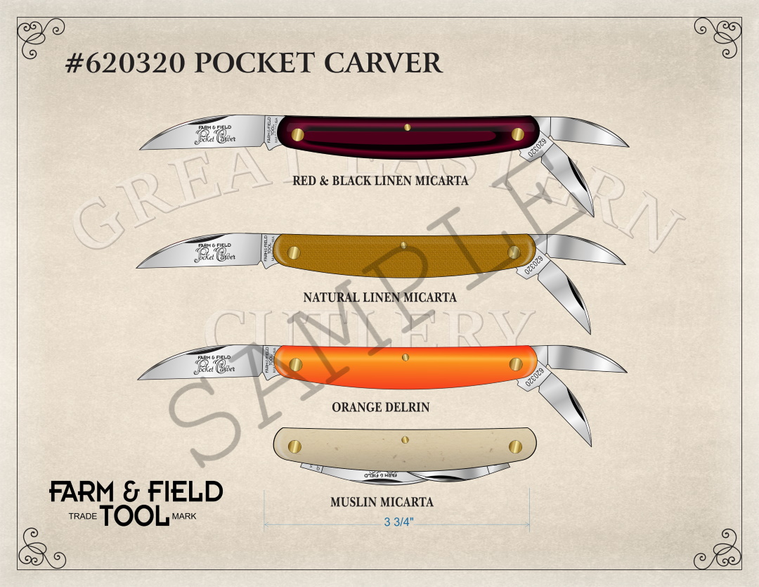 #62 F&F Pocket Carver Poster